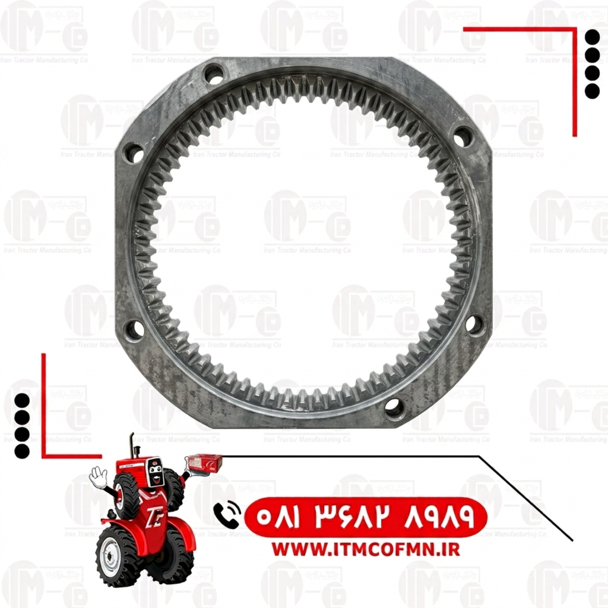 دنده حلقه ای کریر کمک285-399 شرکتی(ت ث ث)