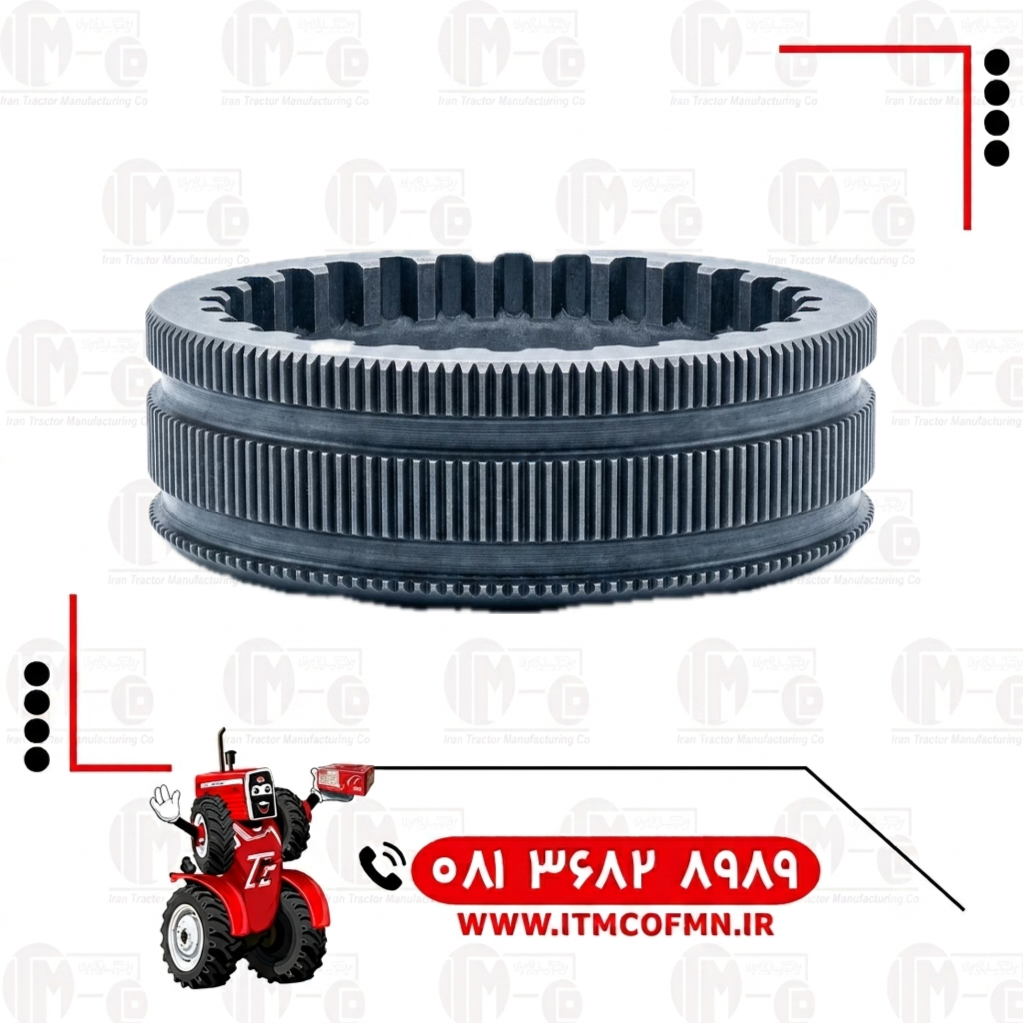 دنده هزار خار کریر285-399 شرکتی (ت ث ث)