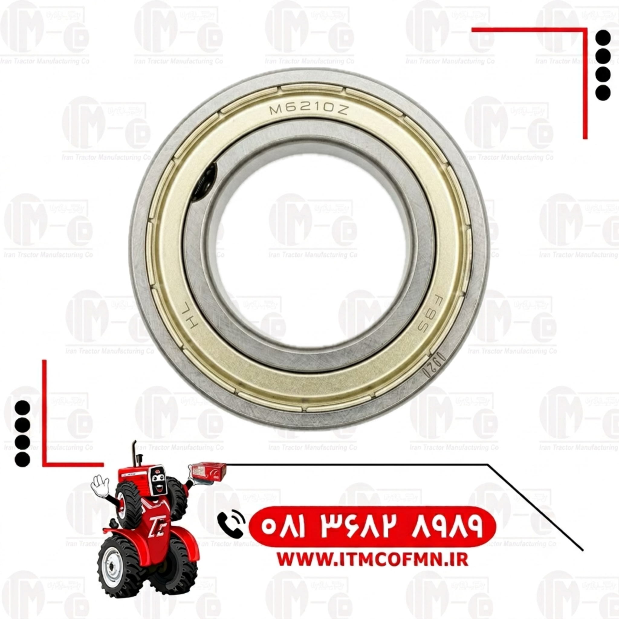 بلبرینگ شفت کلاچ285 و 399شرکتی (ت ث ث)
