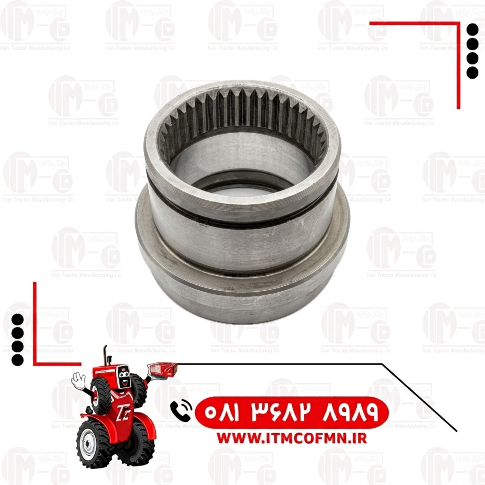 بوش بلبرينگ شفت پي تي او 399 شرکتی (ت‌ث‌ث)